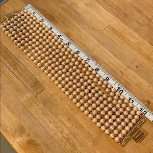 Vintage William DeLillo multi strand pearl choker